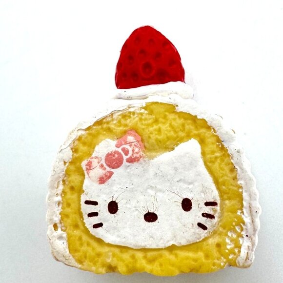 Re-Ment Sanrio Hello Kitty Dessert Cake Shop 3 Roll Cake Miniature 2012 - Picture 5 of 13